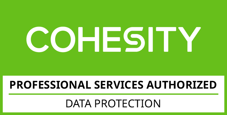 Cohesity Logo Professional Services Authorized