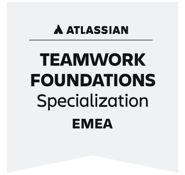 Atlassian Badge Teamwork Foundations