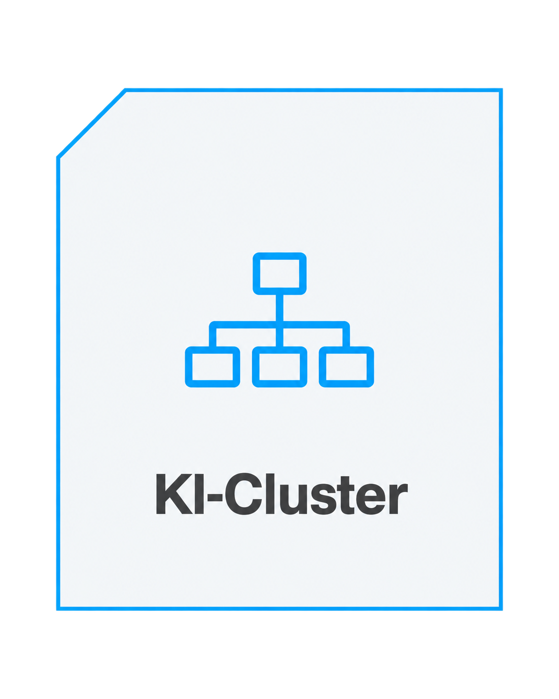 KI Cluster Grafik