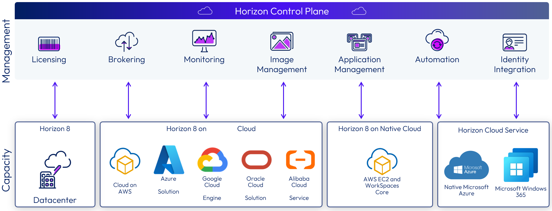 Horizon Cloud Übersichtsgrafik