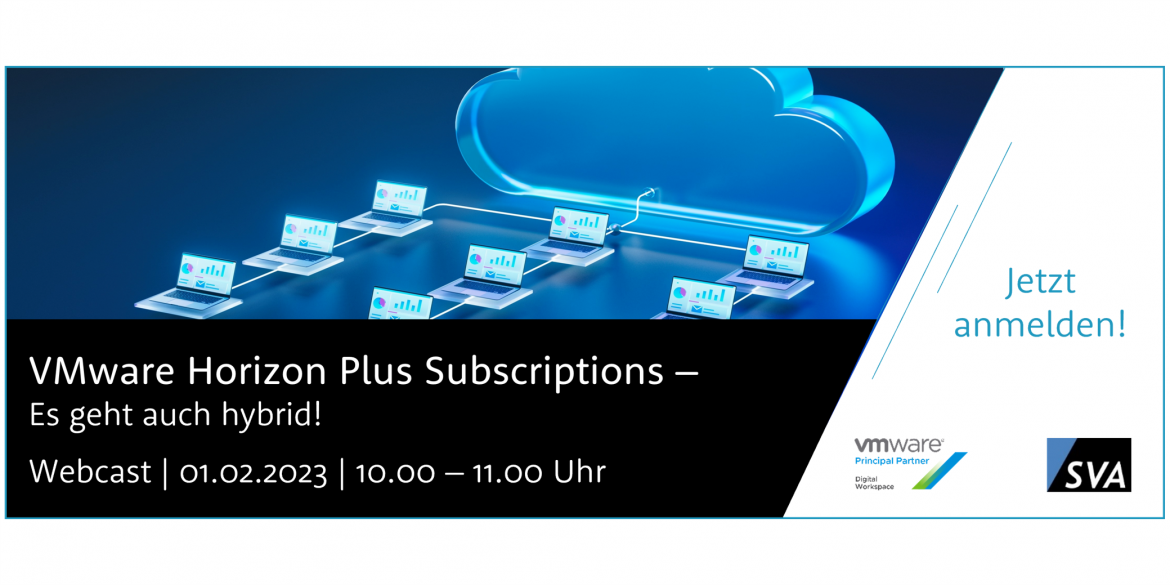 SVA Webcast - VMware Horizon Plus Subscriptions