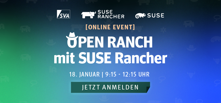 Open Ranch mit SUSE Rancher Event Header