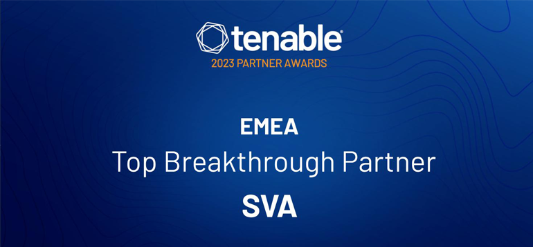 SVA wurde von Tenable als Top Breakthrough Partner EMEA ausgezeichnet