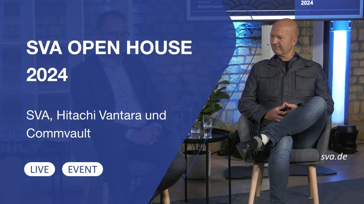 SVA, Hitachi Vantara und Commvault – eine starke Phalanx