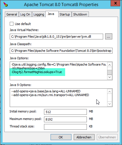 Log4j Security Advisory SVA Liberyse