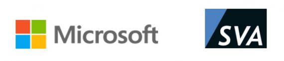 Rehosting SQL Azure Referenz Microsoft und SVA Logo