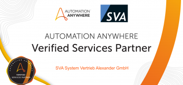 SVA ist Automation Anywhere Verified Services Partner