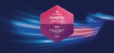 Commvault Solution Provider of the Year SVA